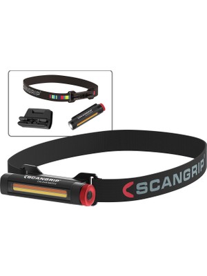 Scangrip Scangrıp Unımatch Çok Fonksiyonlu Detailing Için Şarjlı LED Kafa Feneri