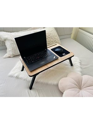 Axolotl Folding Telefon ve Tablet Bölmeli Katlanır Ayaklı Laptop Sehpası Notebook Bilgisayar Çalışma Masası