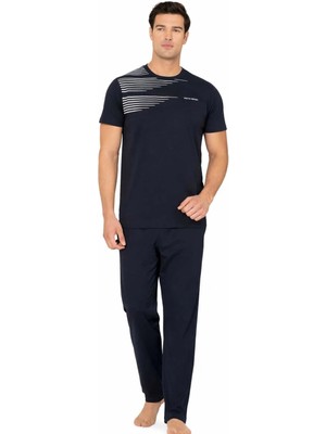 Pierre Cardin Penye Kısakol Pijama Takım P6123