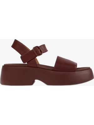 Camper Tasha Kadın Bordo Sandalet K201659-012