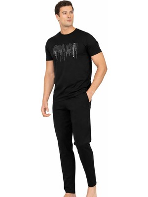 Pierre Cardin Penye Kısakol Pijama Takım P6125