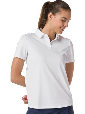 Rossignol Skpr Tech Polo Kadın Beyaz Polo Tişört