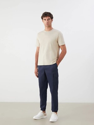 LC Waikiki Lacivert Slim Fit Erkek Kargo Pantolon