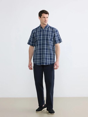 LC Waikiki Lacivert Loose Fit Erkek Chino Pantolon