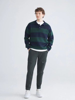 LC Waikiki Yeşil Slim Fit Erkek Kargo Pantolon