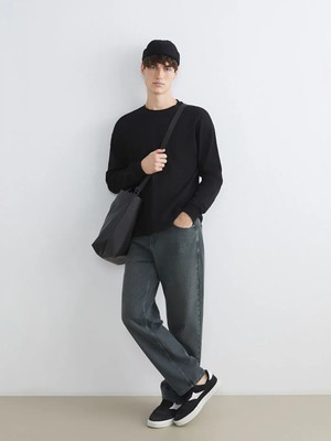 LC Waikiki Yeşil 745 Baggy Fit Erkek Jean Pantolon