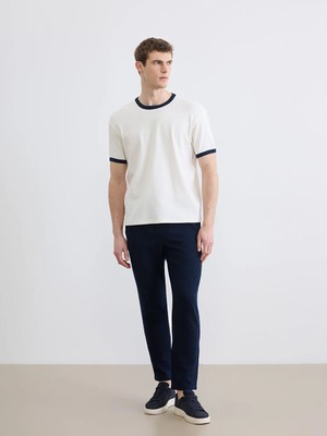 LC Waikiki Lacivert Standart Kalıp Gabardin Erkek Pantolon