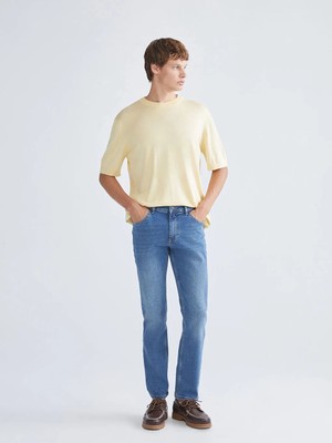 LC Waikiki Indigo 779 Regular Fit Erkek Jean Pantolon