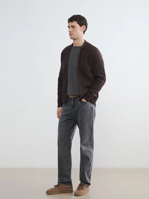 LC Waikiki Antrasit 745 Baggy Fit Erkek Jean Pantolon