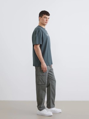 LC Waikiki Haki Rahat Kalıp Erkek Kargo Pantolon