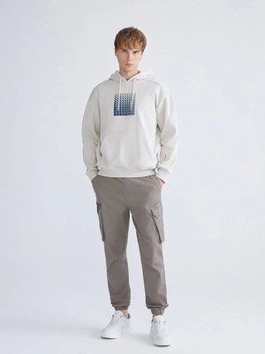 LC Waikiki Kahverengi Standart Kalıp Erkek Kargo Pantolon