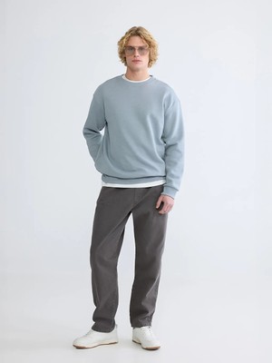 LC Waikiki Haki Rahat Kalıp Gabardin Erkek Pantolon