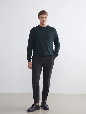 LC Waikiki Antrasit Standart Kalıp Erkek Pantolon