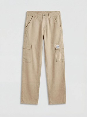 LC Waikiki Bej Standart Kalıp Erkek Kargo Pantolon