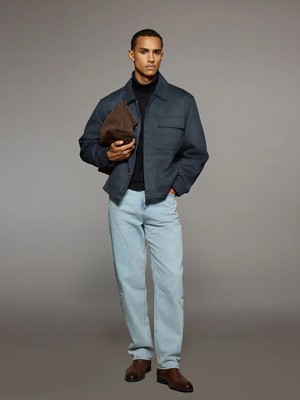 LC Waikiki Indigo Baggy Fit Erkek Jean Pantolon