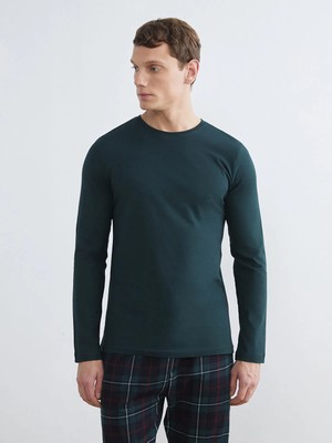 Lc Waikiki Yeni Sezon Bisiklet Yaka Uzun Kollu Erkek Atlet