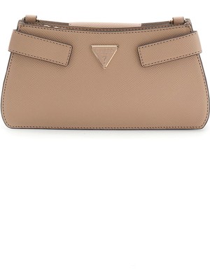 Guess Kadın Serenova Çapraz Askılı Omuz Çantası - Açık Kahve