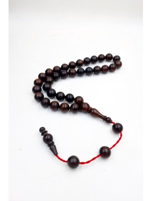 İbrahim Altıntaş Pelesenk Ağacı Tespih Koyu Kahverengi – Premium Kalite Hediyelik Tesbih