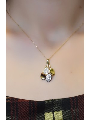 Taşlı Tasarım Kolye Ucu A035960