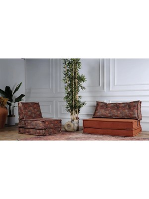 Colormix 3 Fonksiyonlu Katlanır Yer Koltuğu ve Yatağı - Fonksiyonellik Vurgulu Modern Şezlong Yatak