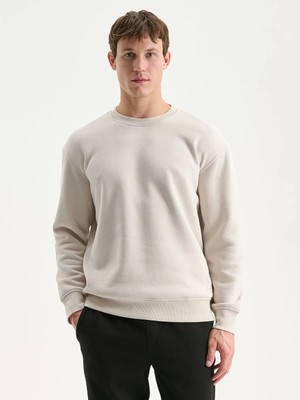 Lc Waikiki Yeni Sezon Bisiklet Yaka Uzun Kollu Erkek Kalın Sweatshirt