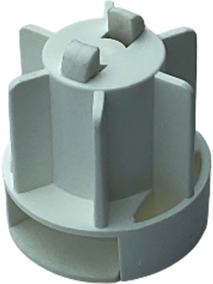 MorPerde 32'lik Boru Sonu Mekanizmalı Yuvarlak Beyaz Tıpa