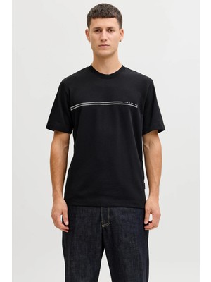 Jack & Jones Core Jcofusion Pamuklu Regular Fit Logolu T Shirt Erkek T Shirt 12289936