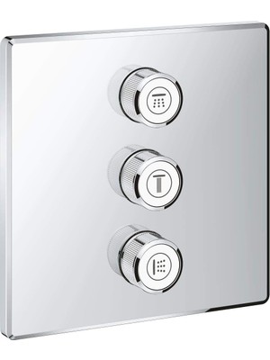 Grohe Grohtherm Smartcontrol Üç Noktadan Akış Kontrollü Kumanda - 29127000
