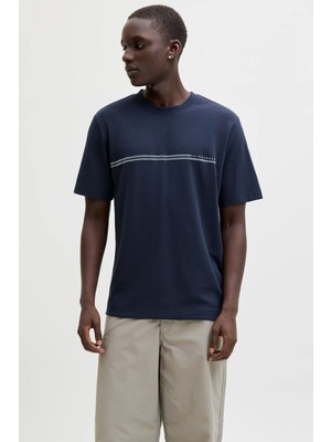 Jack & Jones Core Jcofusion Pamuklu Regular Fit Logolu T Shirt Erkek T Shirt 12289936