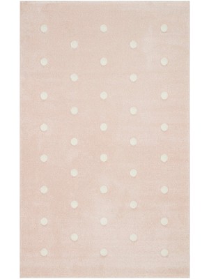 Akbel Halı Kids KDS 10 Pembe - Yumuşak Dokulu Hav Toz Vermez Çocuk Halısı