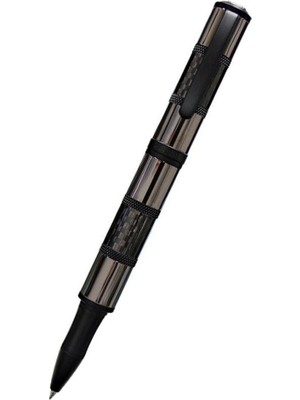 Monteverde Regatta Serisi MV41576 Rb Regatta Sport Karbon Gun Metal Roller Kalem