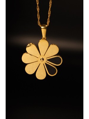 Mineli Yonca Kolye Ucu 22 Ayar A075492