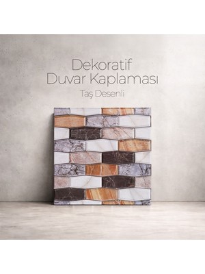 Brano 30X30 cm Kendinden Yapışkanlı Mutfak,banyo,tezgah Arası Kaplama (8 Adet)