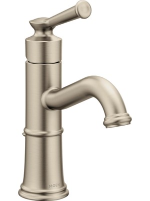 Moen Belfield Fırçalanmış Nikel Tek Saplı Banyo Bataryası, 6402BN