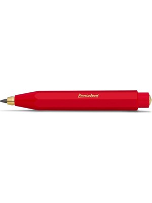 Kaweco 10001152 Klasik Sport Clutch Mekanik Kurşun Kalem, 3.2 mm Uç Kırmızı