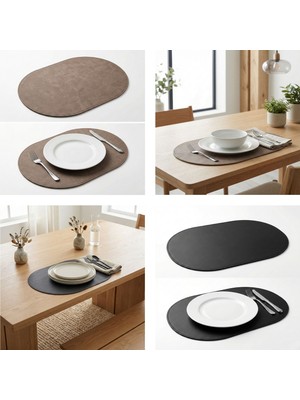 Grand Fine Art 2  Adet Çift Yüzlü Çift Renk Kenar Dikişli Amerikan Servis –tam Oval Supla