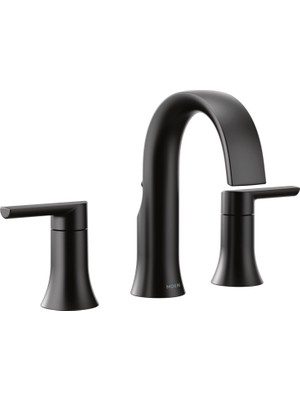 Moen TS6925BL Doux Koleksiyonu Banyo Musluğu, Mat Siyah