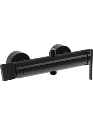 Vitra Suit A4281839 Banyo Bataryası, Parlak Siyah