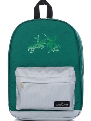 Graf Von Faber-Castell Faber-Castell Sırt Çantası Basic 23-2, Yeşil-Gri