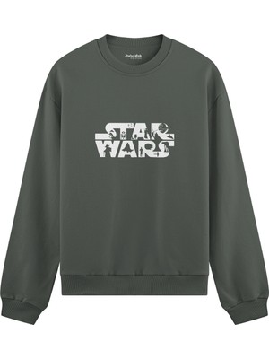 The Lucid Lab Star Wars Oversize Sweatshirt - Antrasit