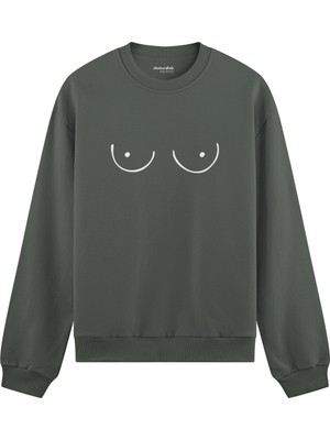 The Lucid Lab Uncensored Oversize Sweatshirt - Antrasit