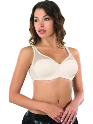 Beruflic Açık Ten Mı Angel 167E Pedli Tül Toparlayıcı Sütyen