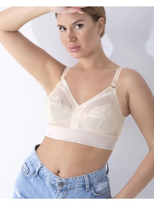 Ynt İthalat Ten Mideli Toparlayıcı Sütyen - 504