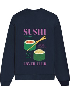 The Lucid Lab Roll With It Oversize Sweatshirt - Lacivert