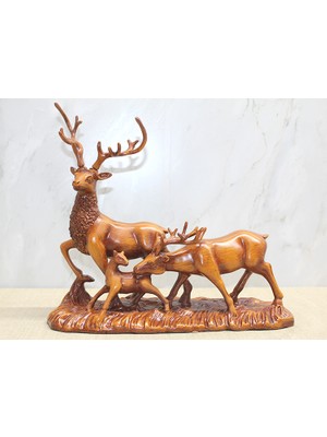 Meks Polyester Geyik Sürüsü