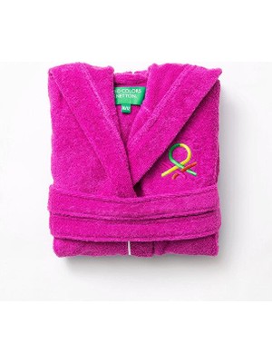 Benetton Home Benetton Çocuk Bornoz Pembe Şapkalı Pamuk