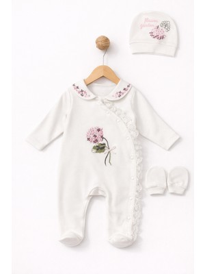 Eda Baby Bebe Yaka Önden Açmalı Tulum