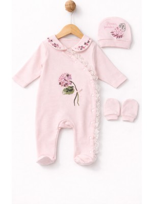 Eda Baby Bebe Yaka Önden Açmalı Tulum