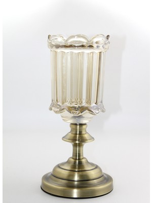 Meks Cam Şamdan Tekli Model 5