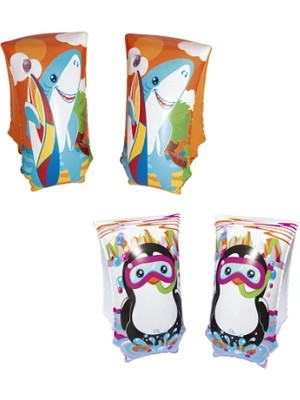 Meks Sevimli Hayvan Desenli Büyük Çocuk Deniz Kolluğu (6-12 Yaş)